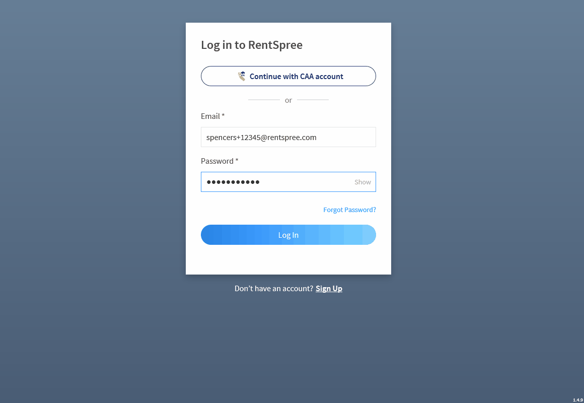 How To Link My CAA Account With RentSpree